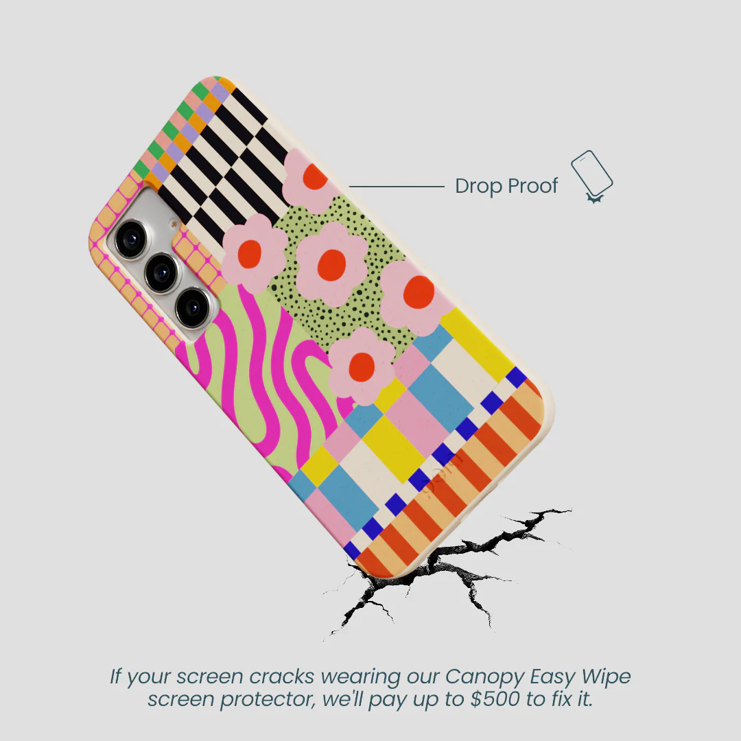 Seashell Abstract Cake Samsung Galaxy S25 Case - Image 5