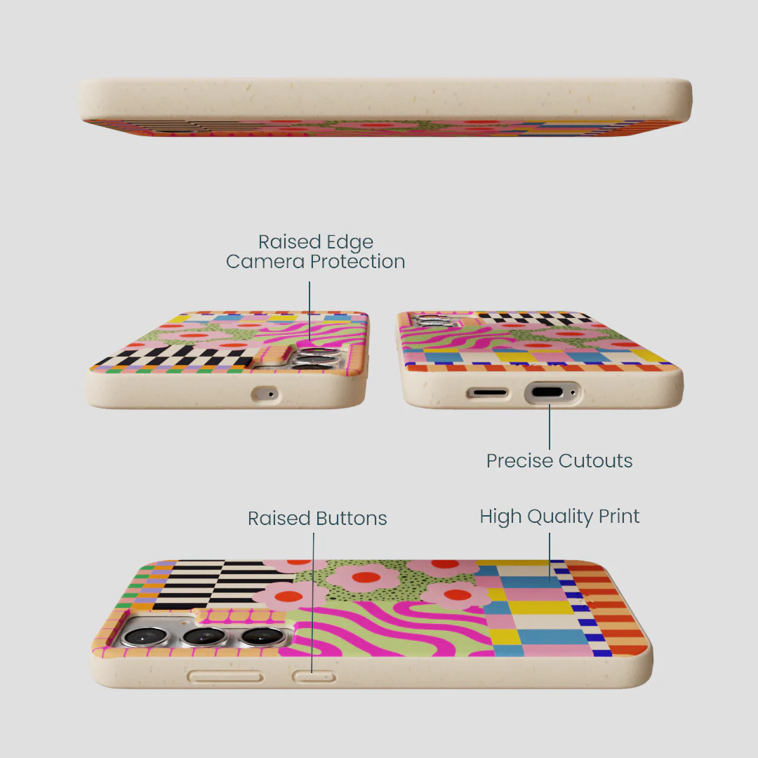 Seashell Abstract Cake Samsung Galaxy S25+(Plus) Case - Image 3