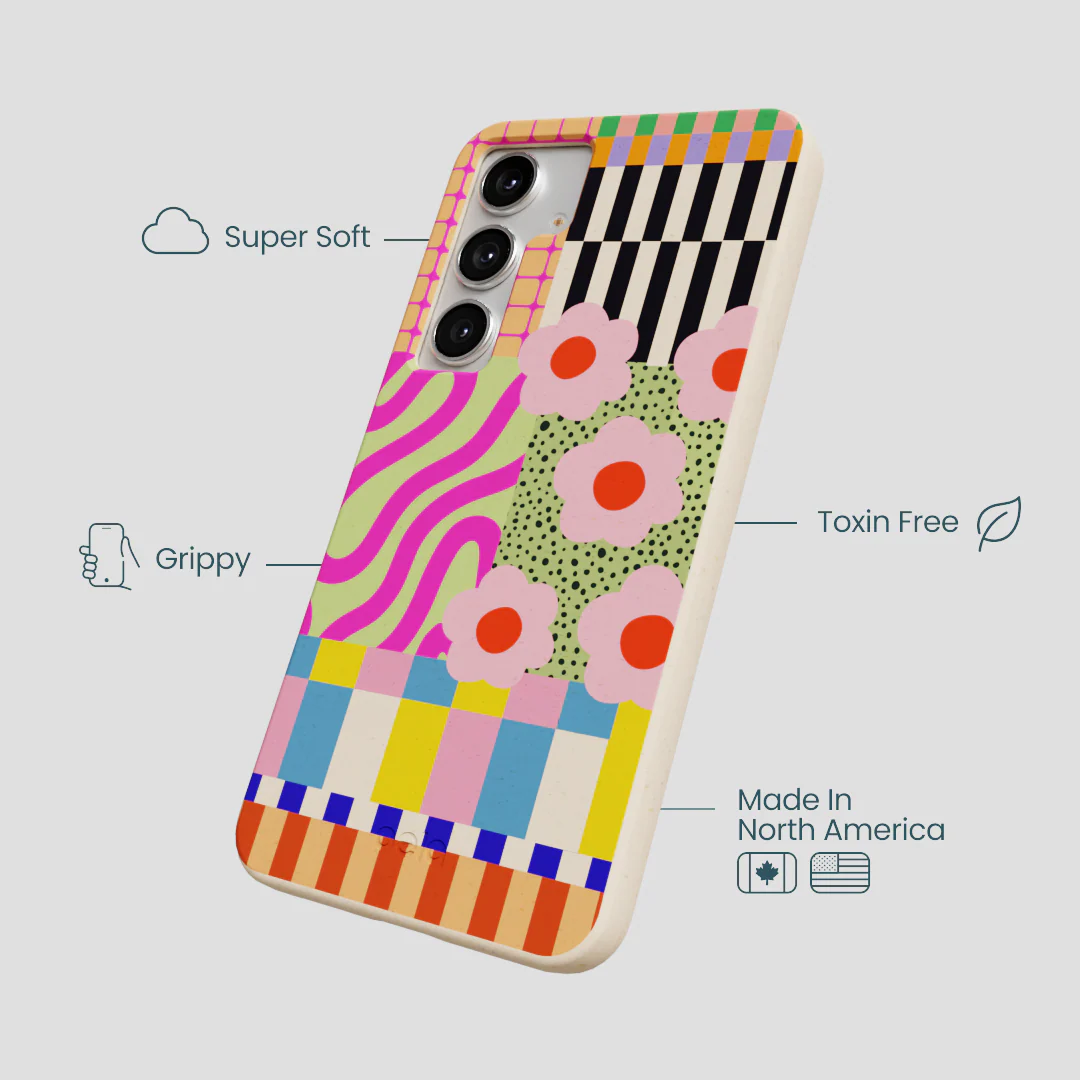 Seashell Abstract Cake Samsung Galaxy S25+(Plus) Case - Image 4