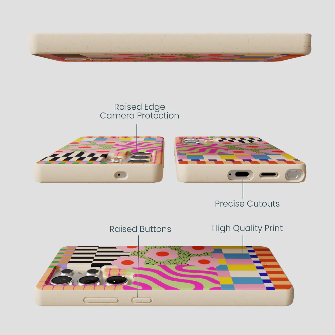 Seashell Abstract Cake Samsung Galaxy S25 Ultra Case - Image 3