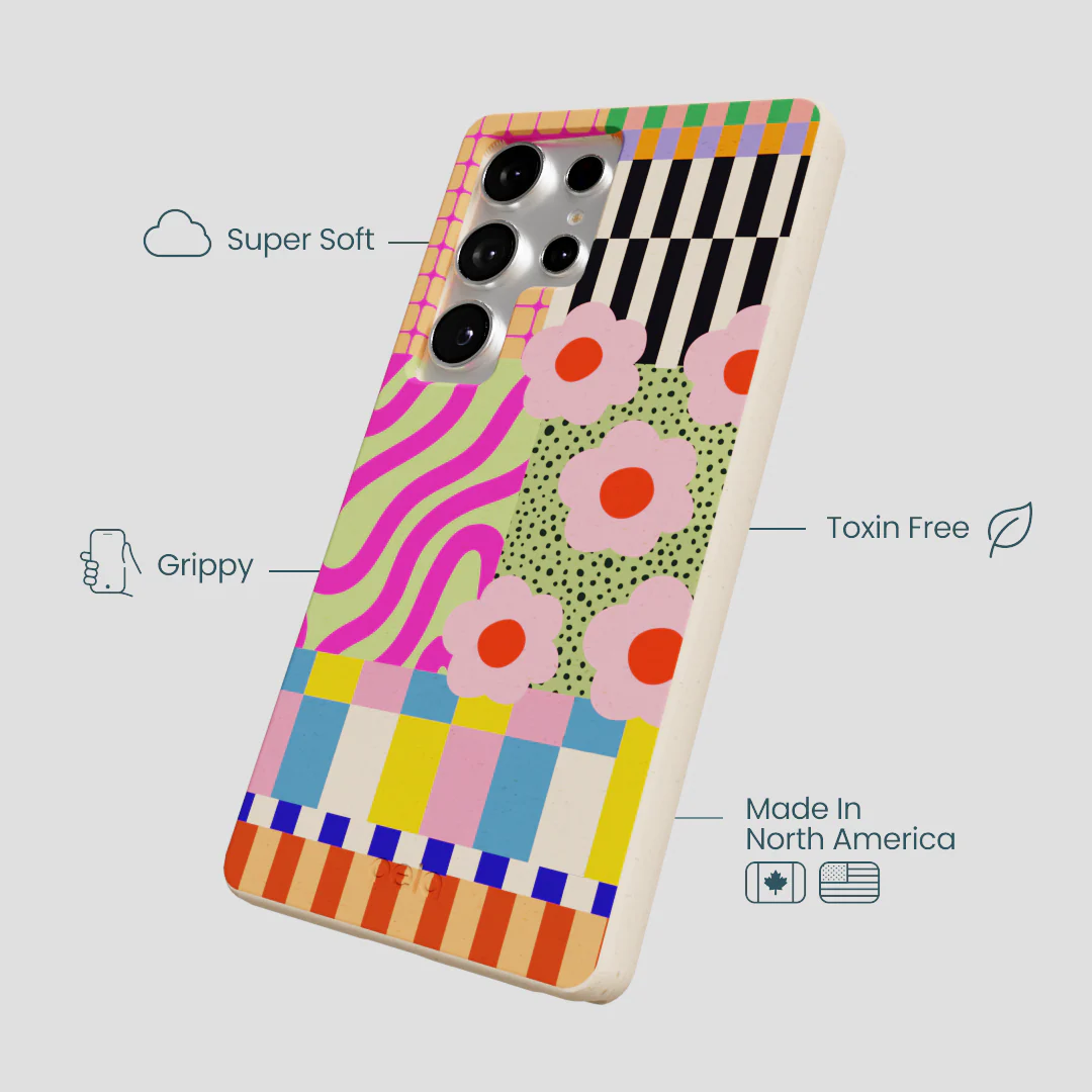 Seashell Abstract Cake Samsung Galaxy S25 Ultra Case - Image 4