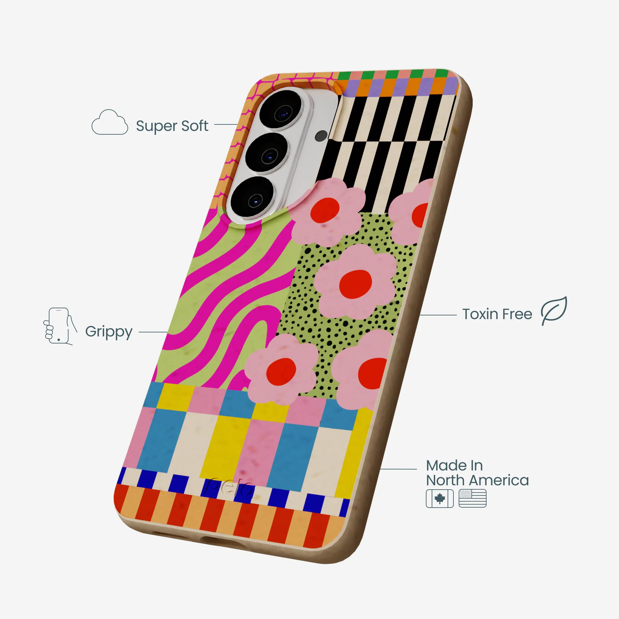 Seashell Abstract Cake Samsung Galaxy S26 Case - Image 4