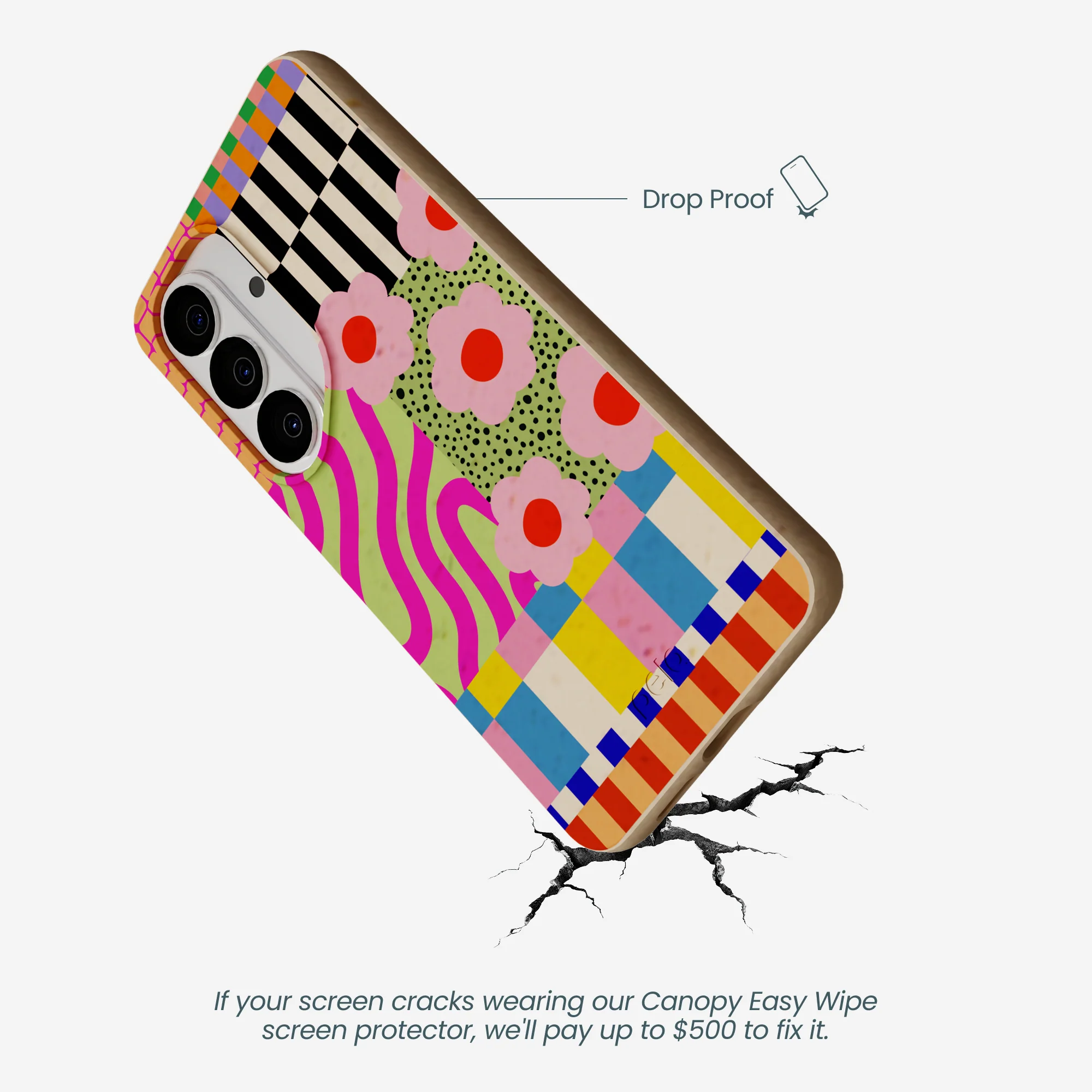 Seashell Abstract Cake Samsung Galaxy S26 Case - Image 5