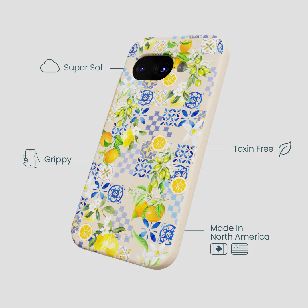 Seashell Amalfi Fruits Google Pixel 9a Case - Image 4