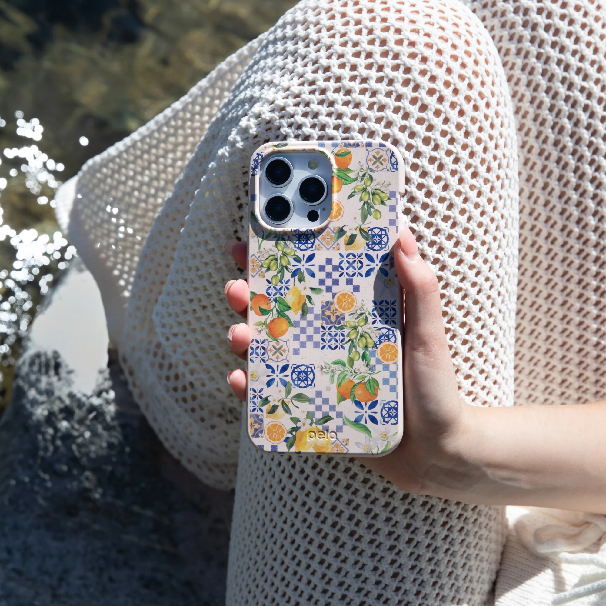 Seashell Amalfi Fruits Google Pixel 9a Case - Image 6