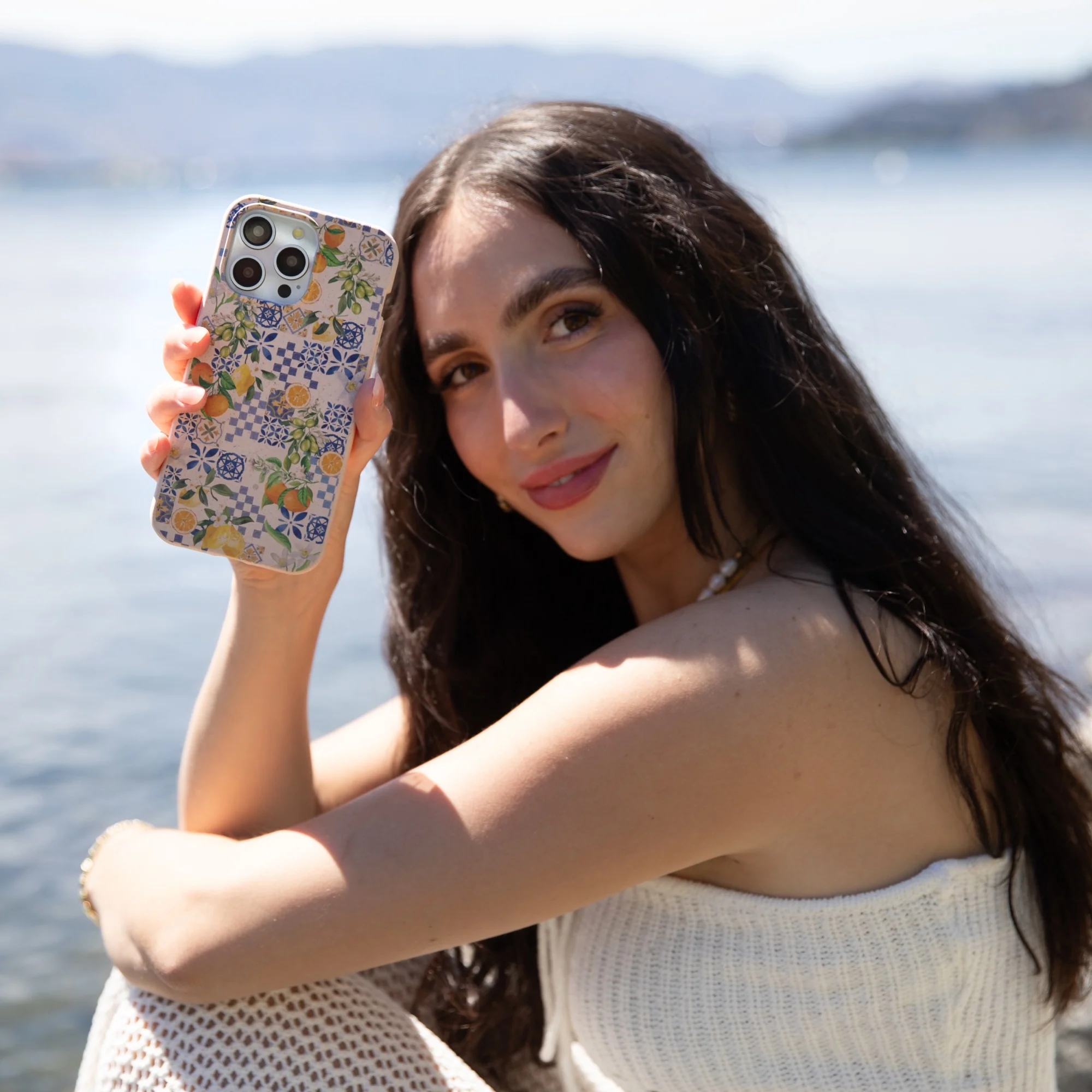 Seashell Amalfi Fruits iPhone 17 Pro Max Case - Image 6