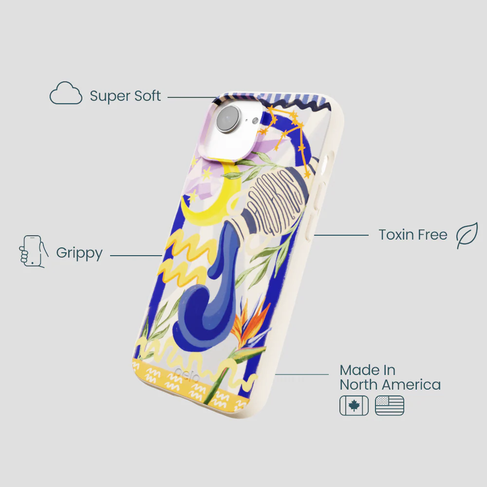 Seashell Aquarius Water iPhone 16e/17e Case - Image 4