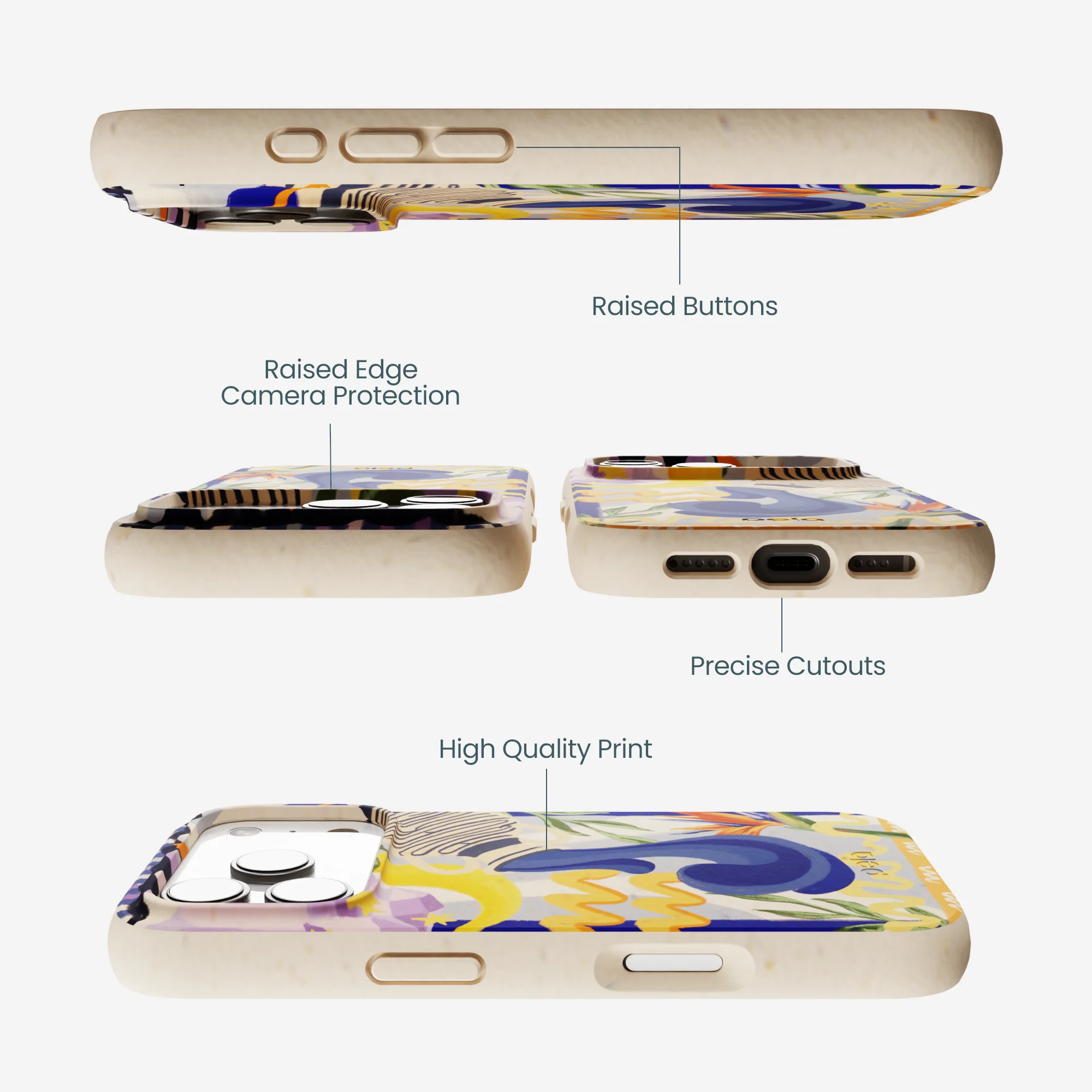 Seashell Aquarius Water iPhone 17 Pro Case - Image 3