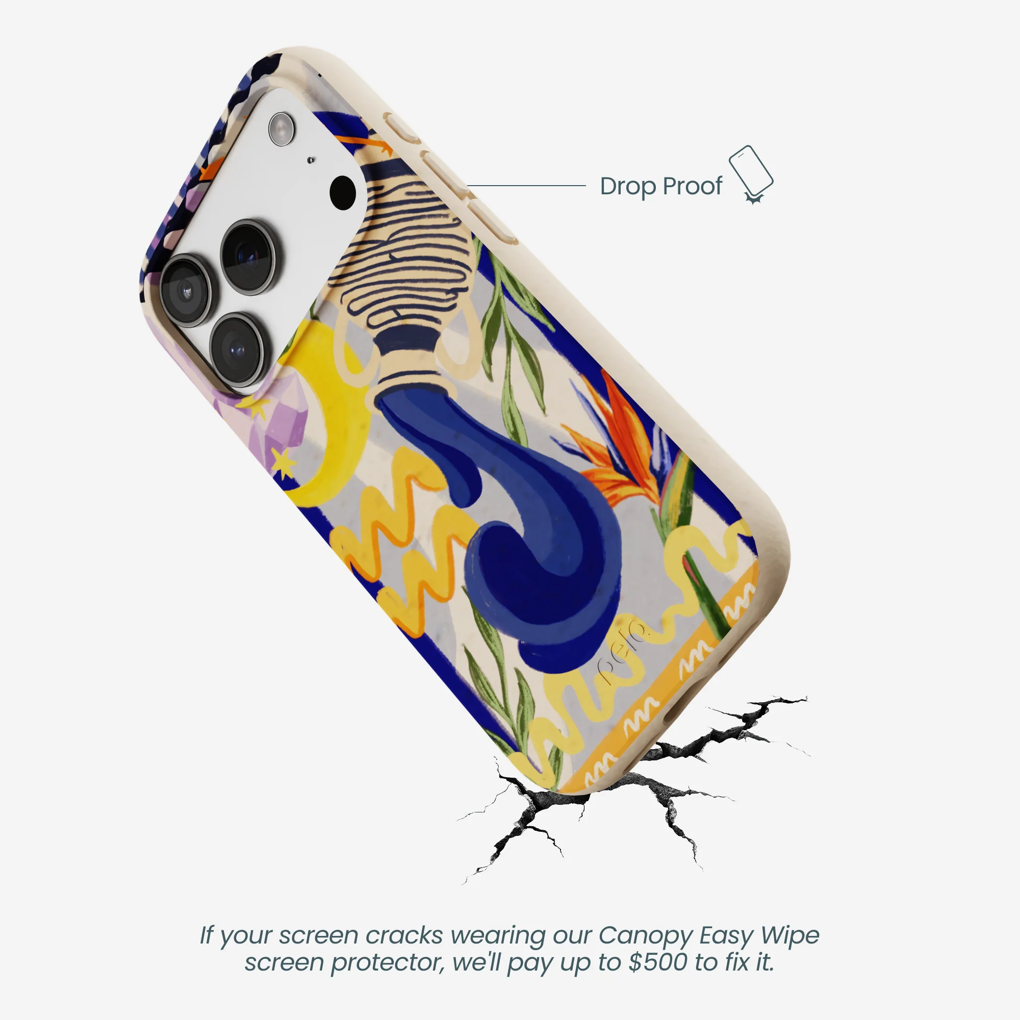 Seashell Aquarius Water iPhone 17 Pro Case - Image 5