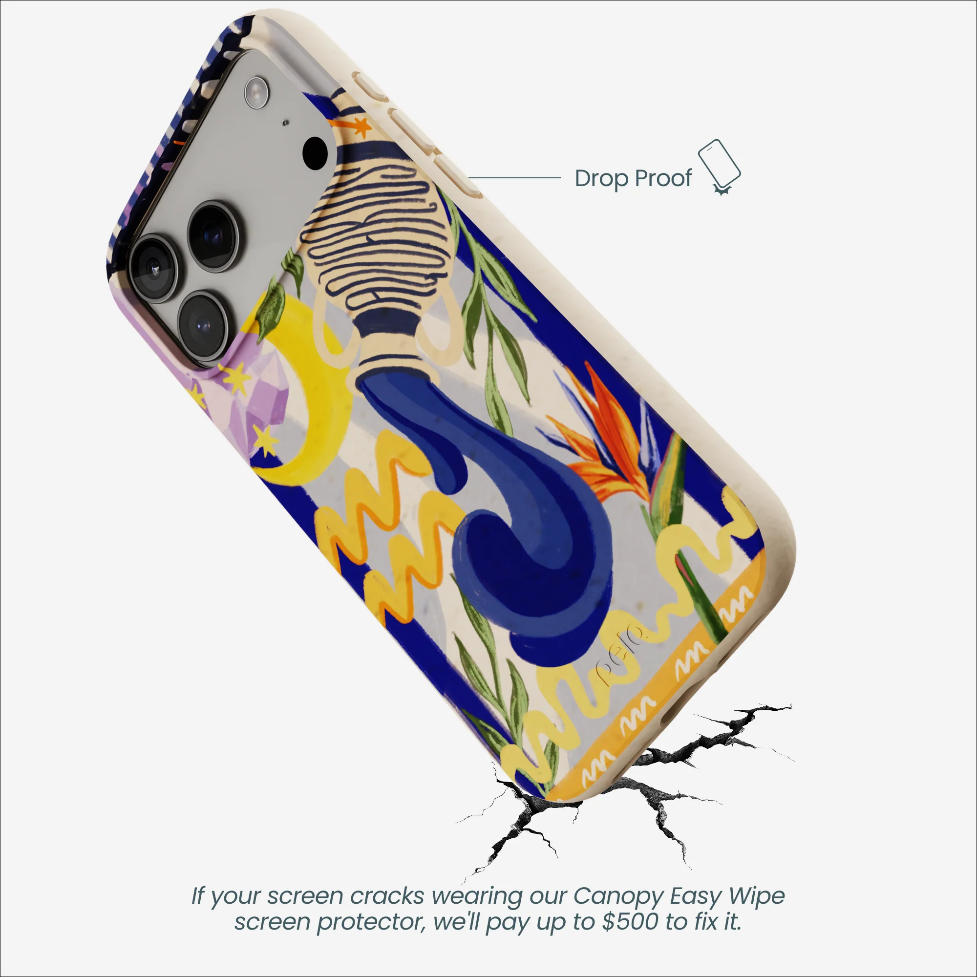 Seashell Aquarius Water iPhone 17 Pro Max Case - Image 5