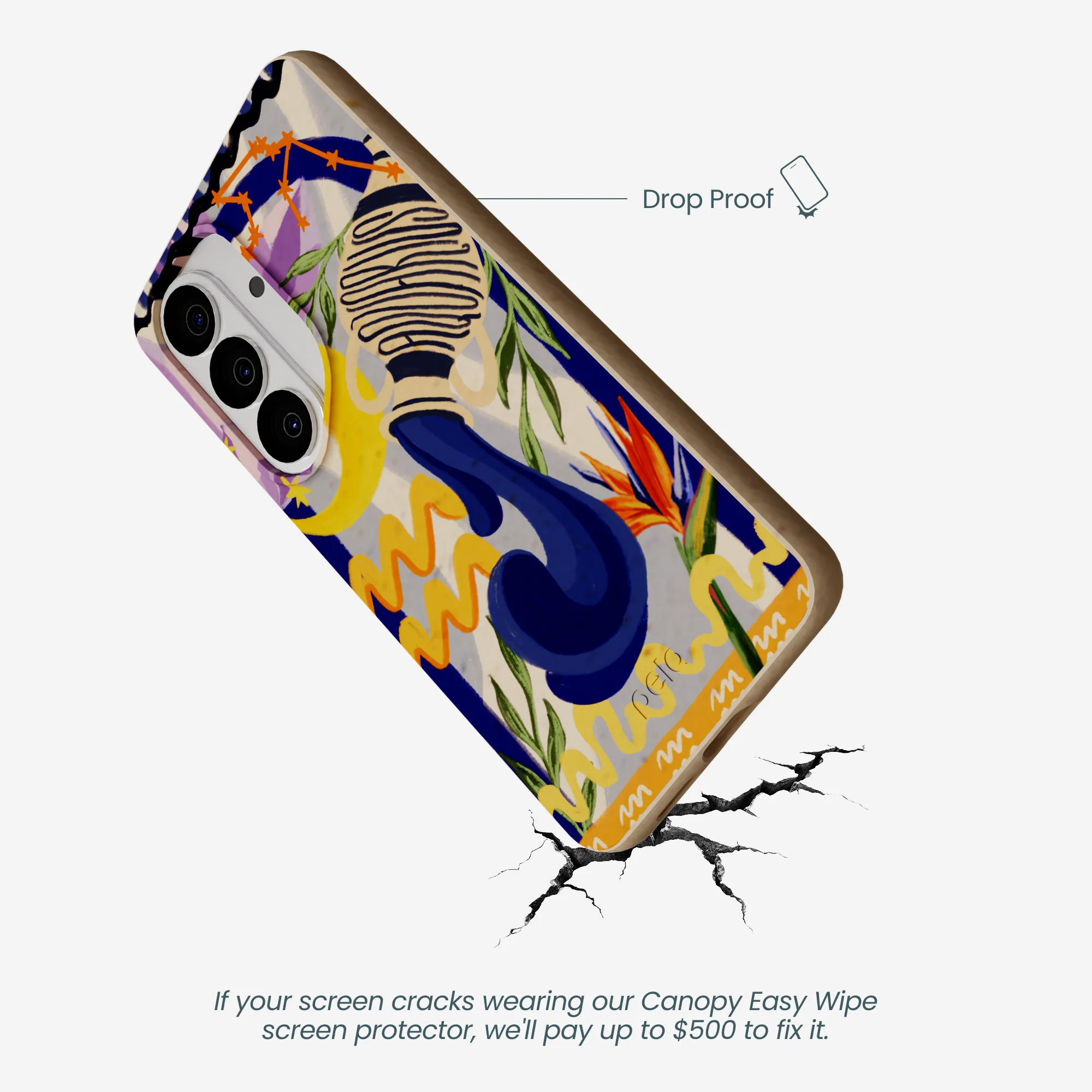 Seashell Aquarius Water Samsung Galaxy S26 Case - Image 4