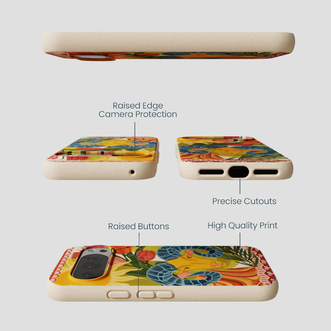 Seashell Aries Ram Google Pixel 10/10 Pro Case - Image 2