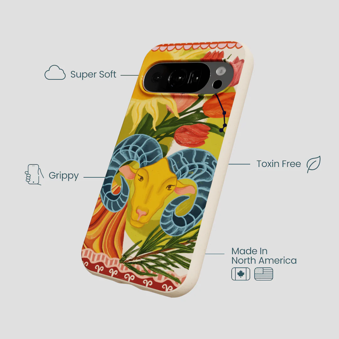 Seashell Aries Ram Google Pixel 10/10 Pro Case - Image 3