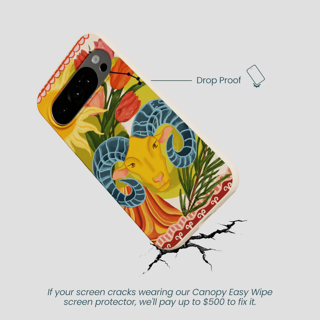 Seashell Aries Ram Google Pixel 10/10 Pro Case - Image 4