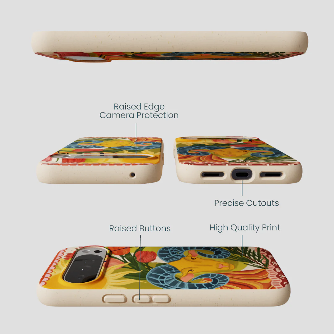 Seashell Aries Ram Google Pixel 10 Pro XL Case - Image 2