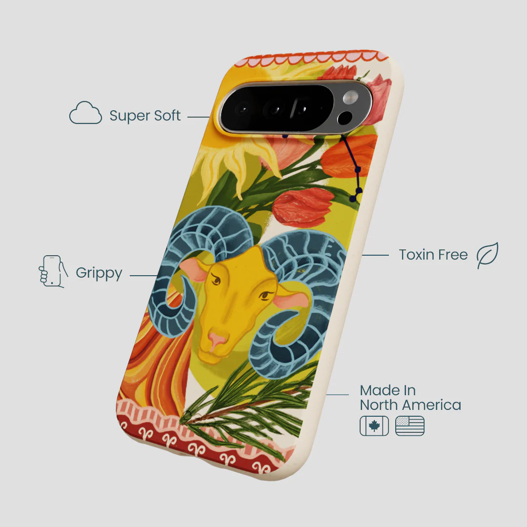 Seashell Aries Ram Google Pixel 10 Pro XL Case - Image 3