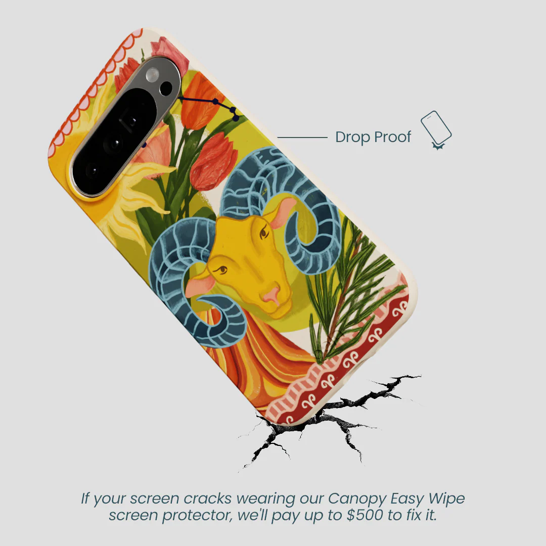 Seashell Aries Ram Google Pixel 10 Pro XL Case - Image 4