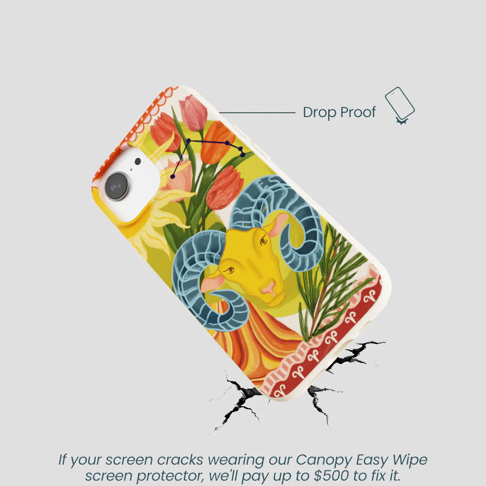 Seashell Aries Ram iPhone 16e/17e Case - Image 5