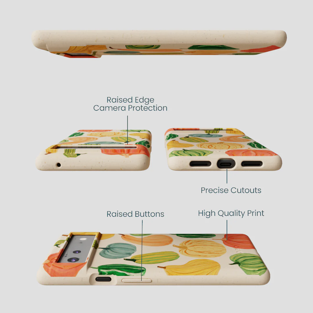 Seashell Autumn Garden Google Pixel 6 Case - Image 3