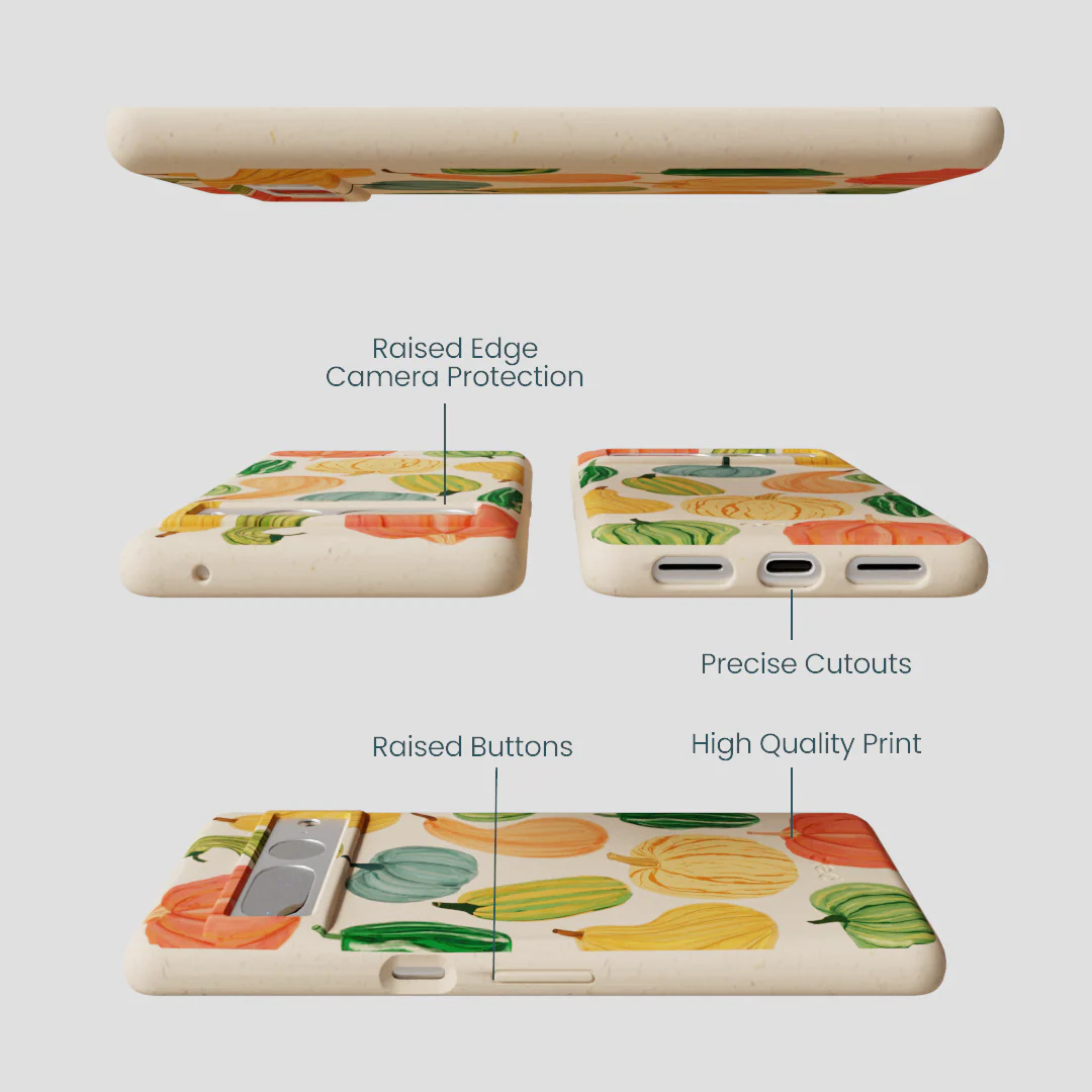 Seashell Autumn Garden Google Pixel 7 Pro Case - Image 3