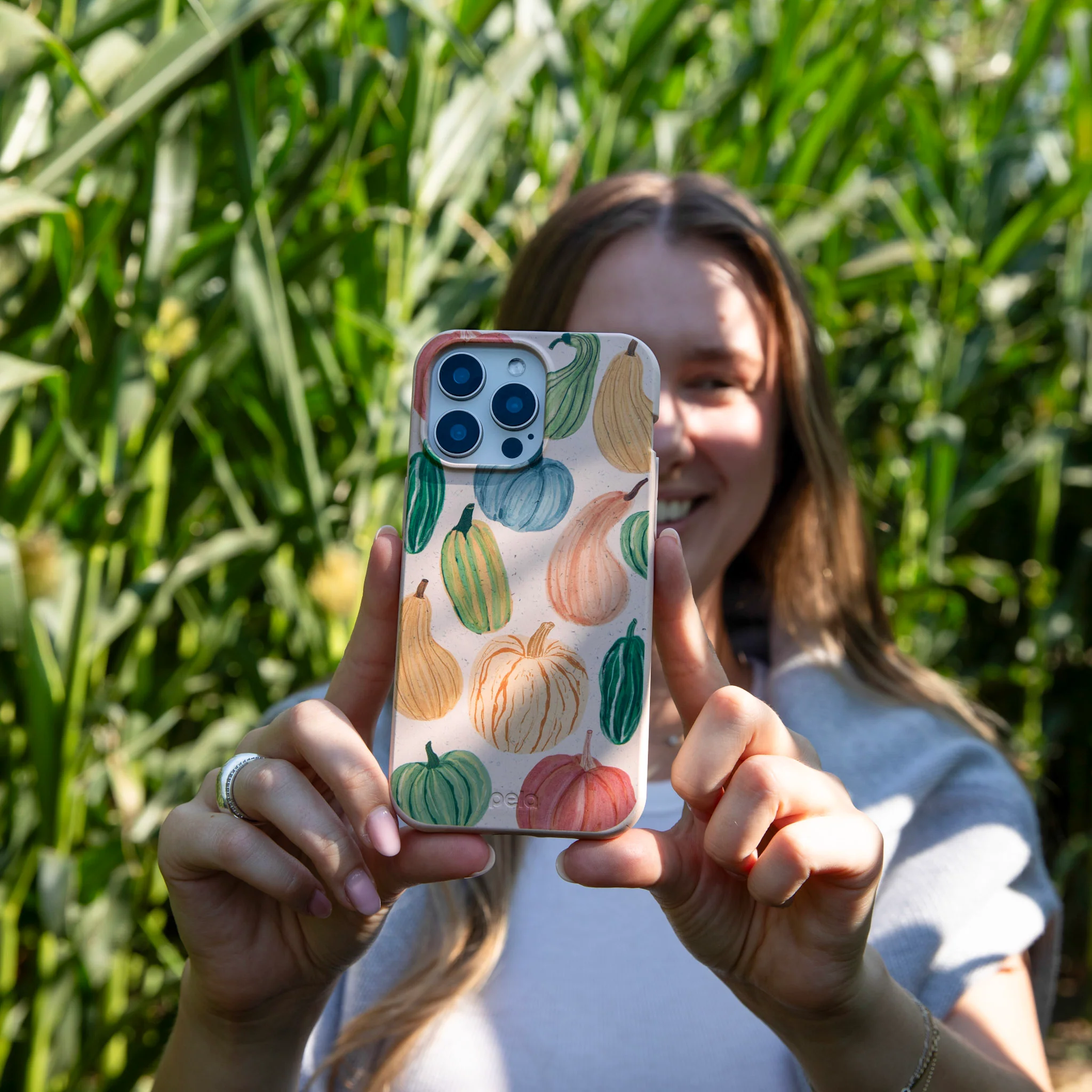 Seashell Autumn Garden iPhone 12 Pro Max Case - Image 2