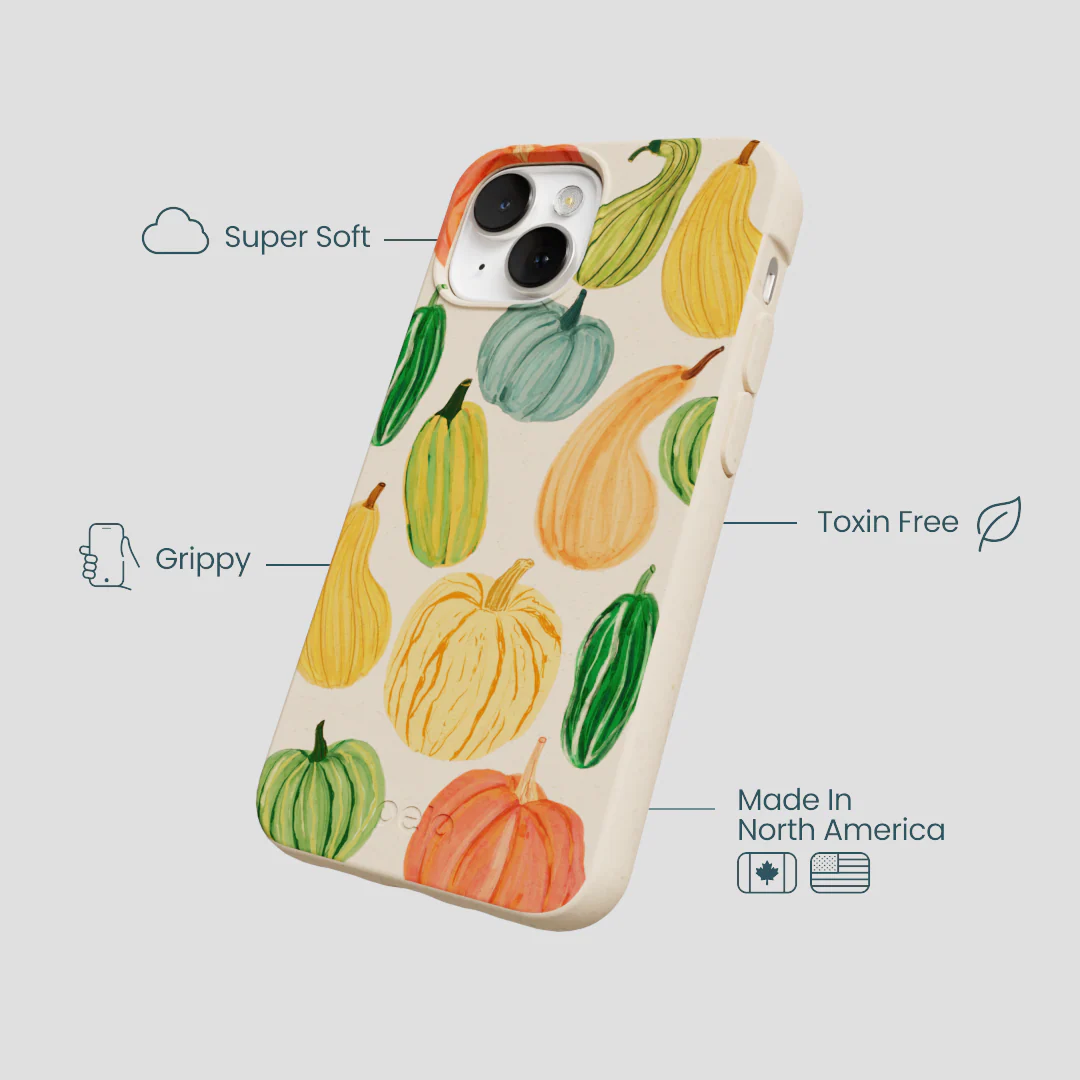 Seashell Autumn Garden iPhone 13 Case - Image 4