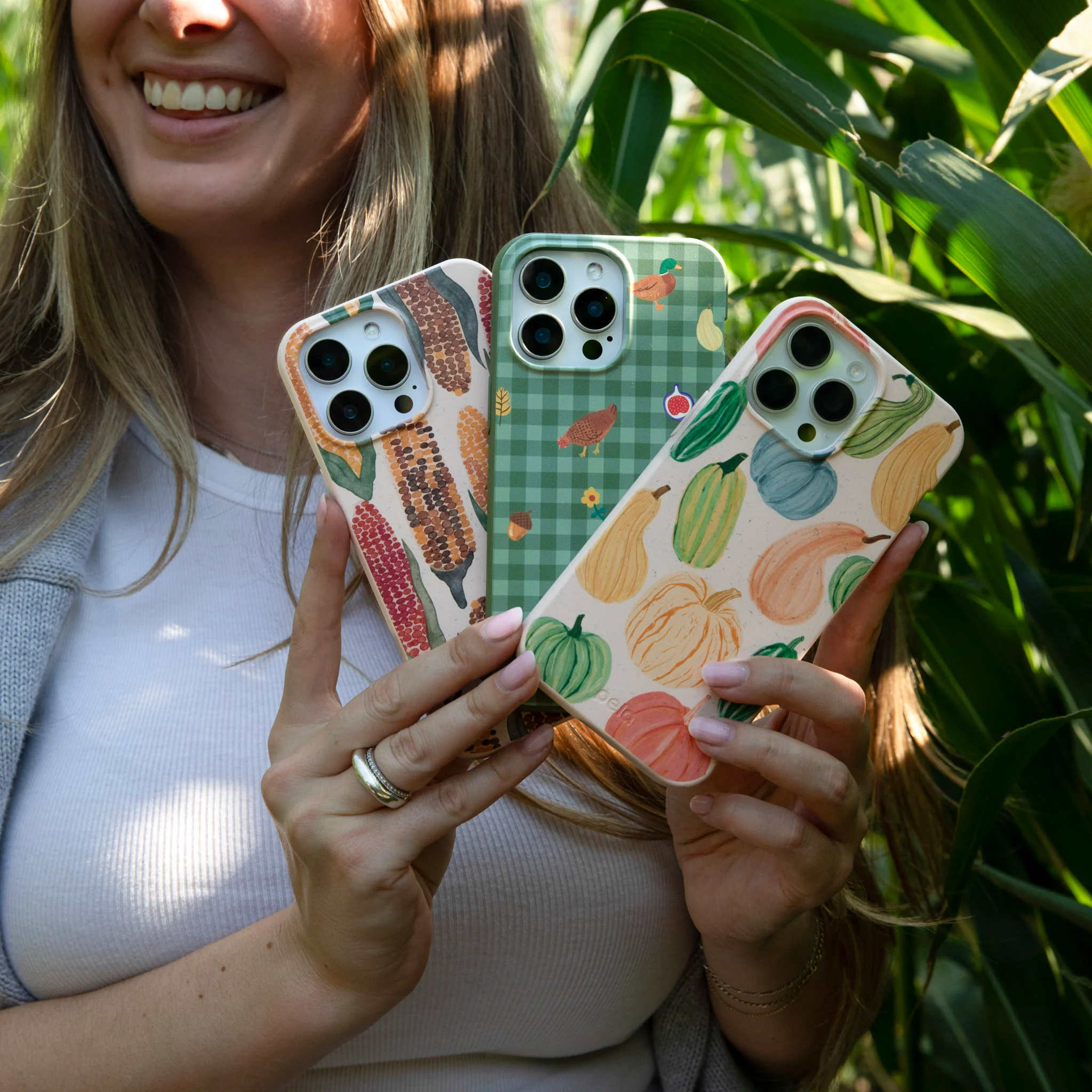 Seashell Autumn Garden iPhone 16 Plus Case - Image 6