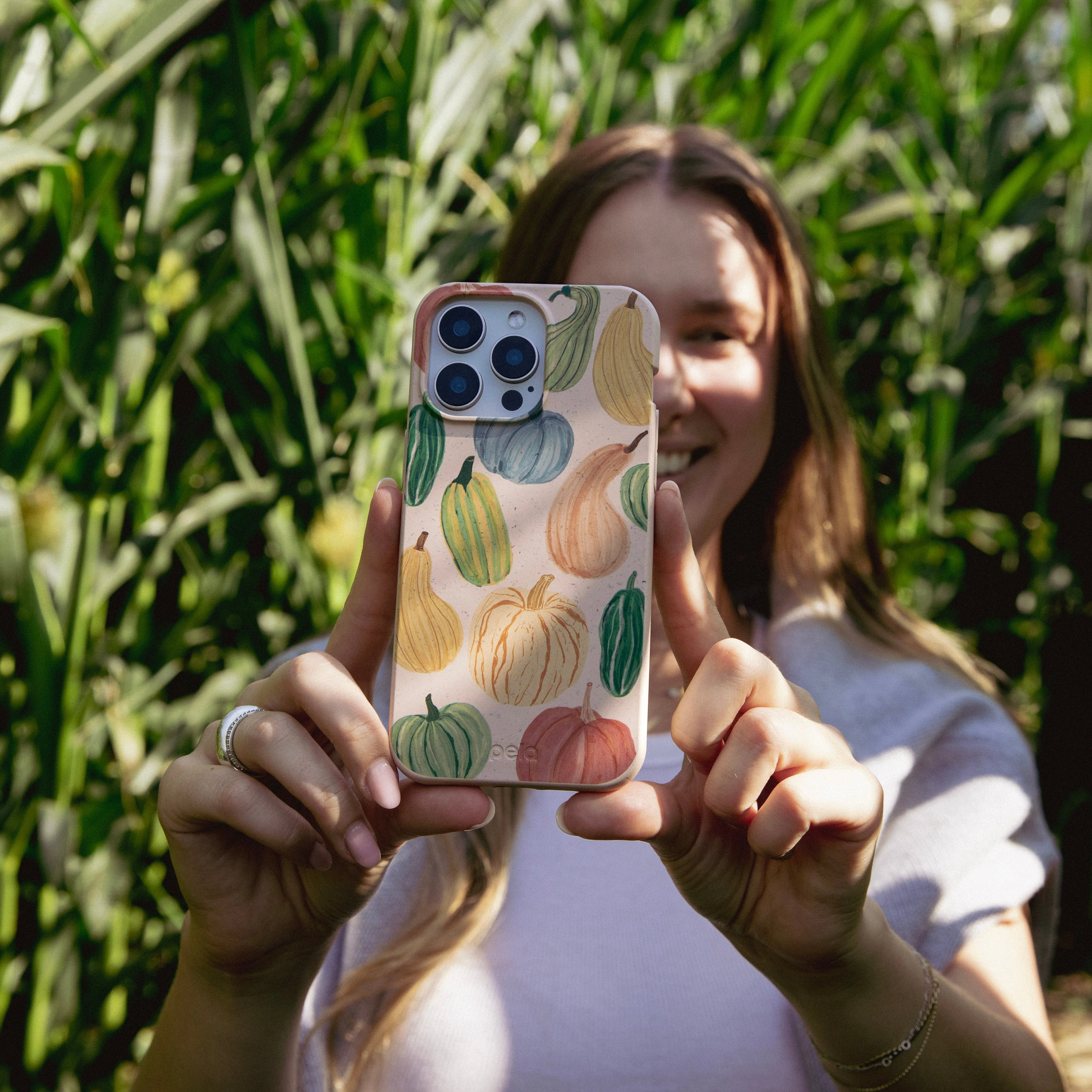 Seashell Autumn Garden iPhone 16 Pro Max Case - Image 2
