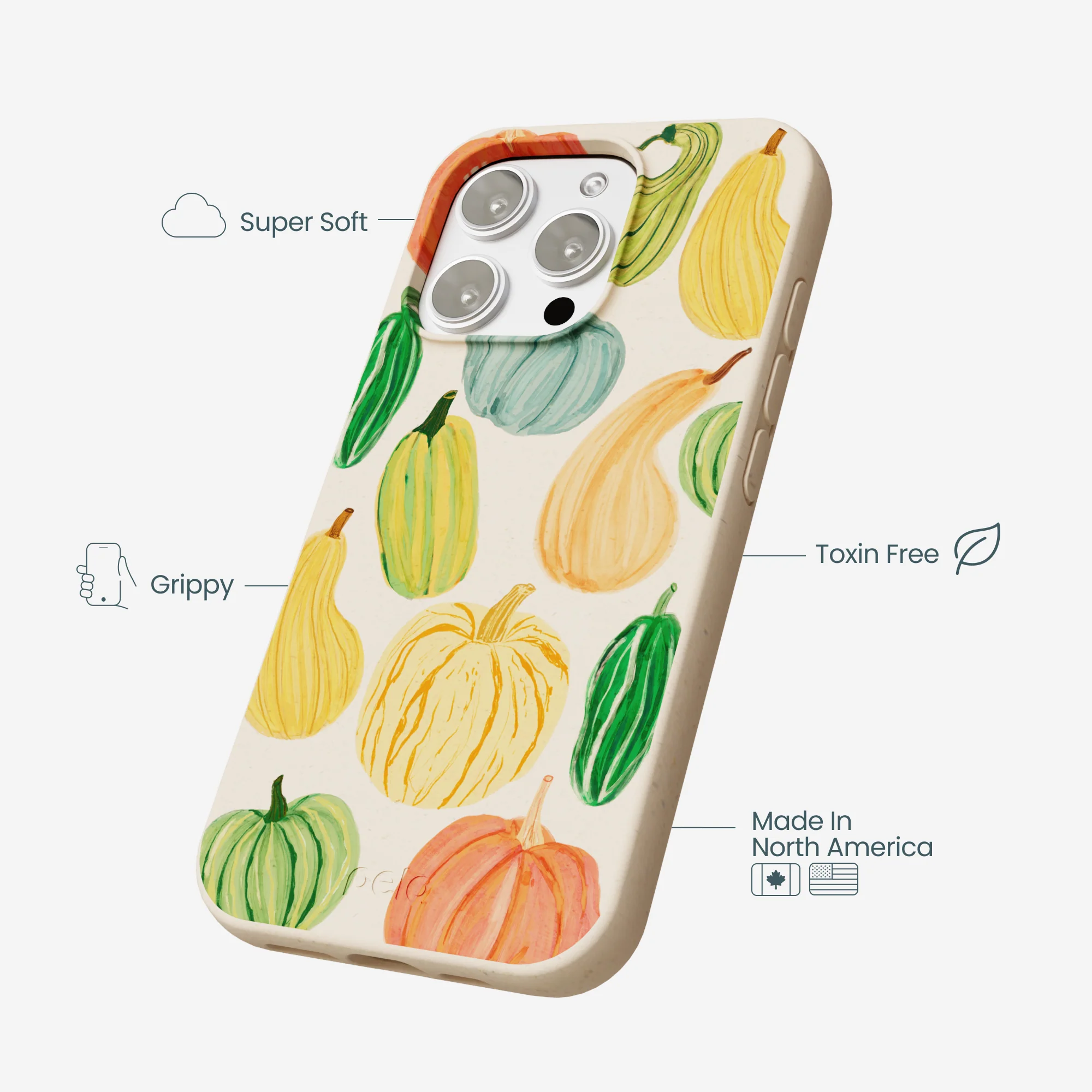 Seashell Autumn Garden iPhone 16 Pro Max Case - Image 4