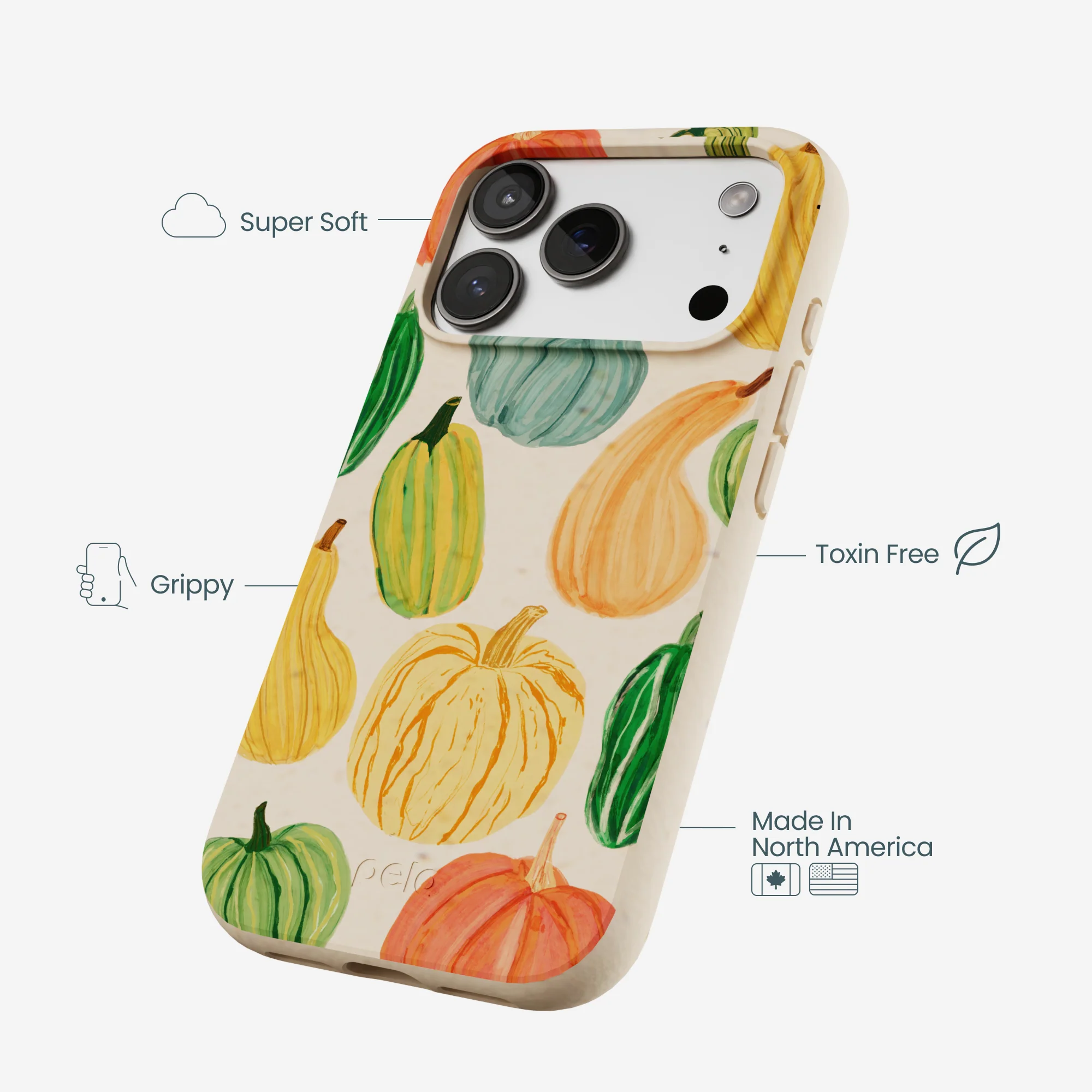 Seashell Autumn Garden iPhone 17 Pro Case - Image 4