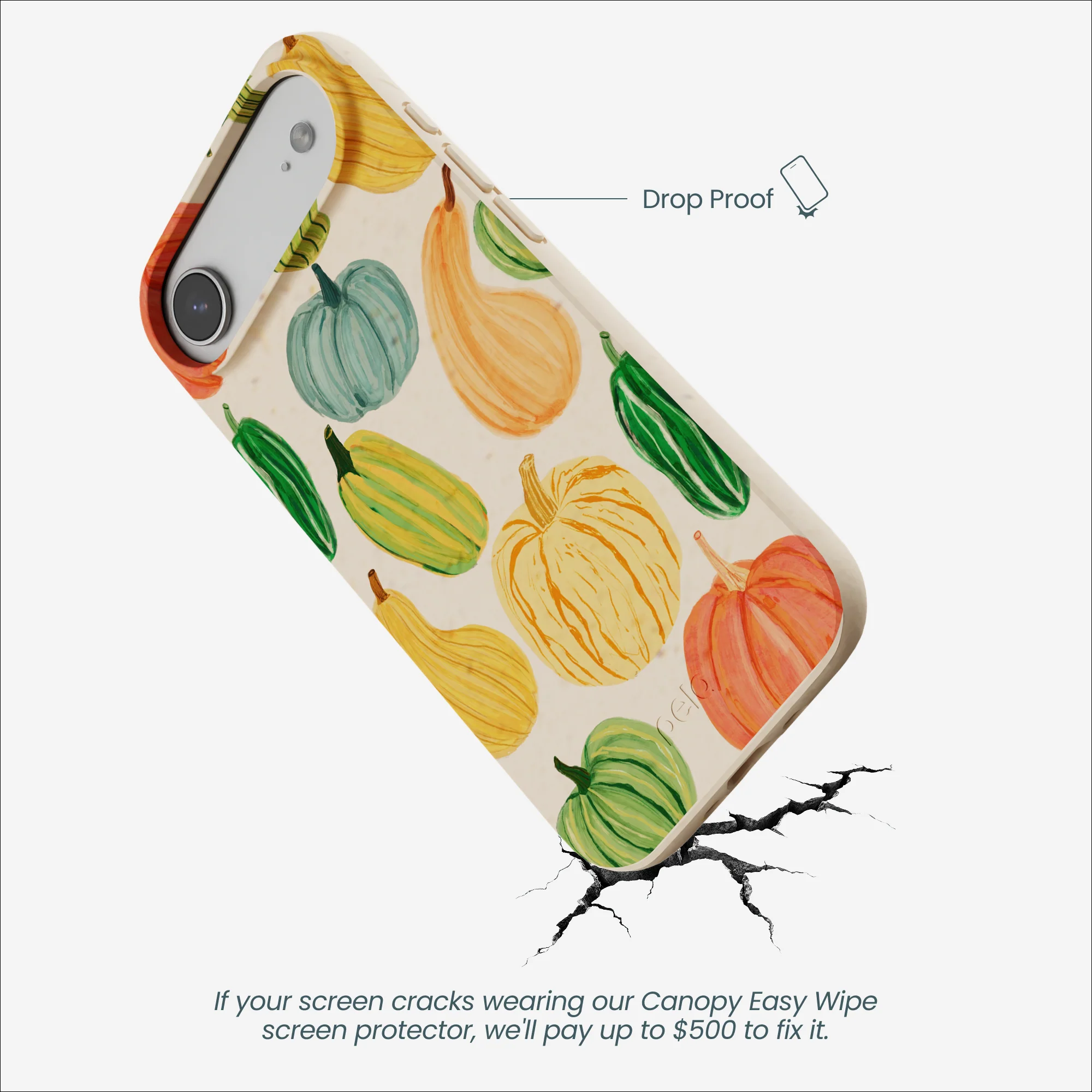 Seashell Autumn Garden iPhone Air Case - Image 5
