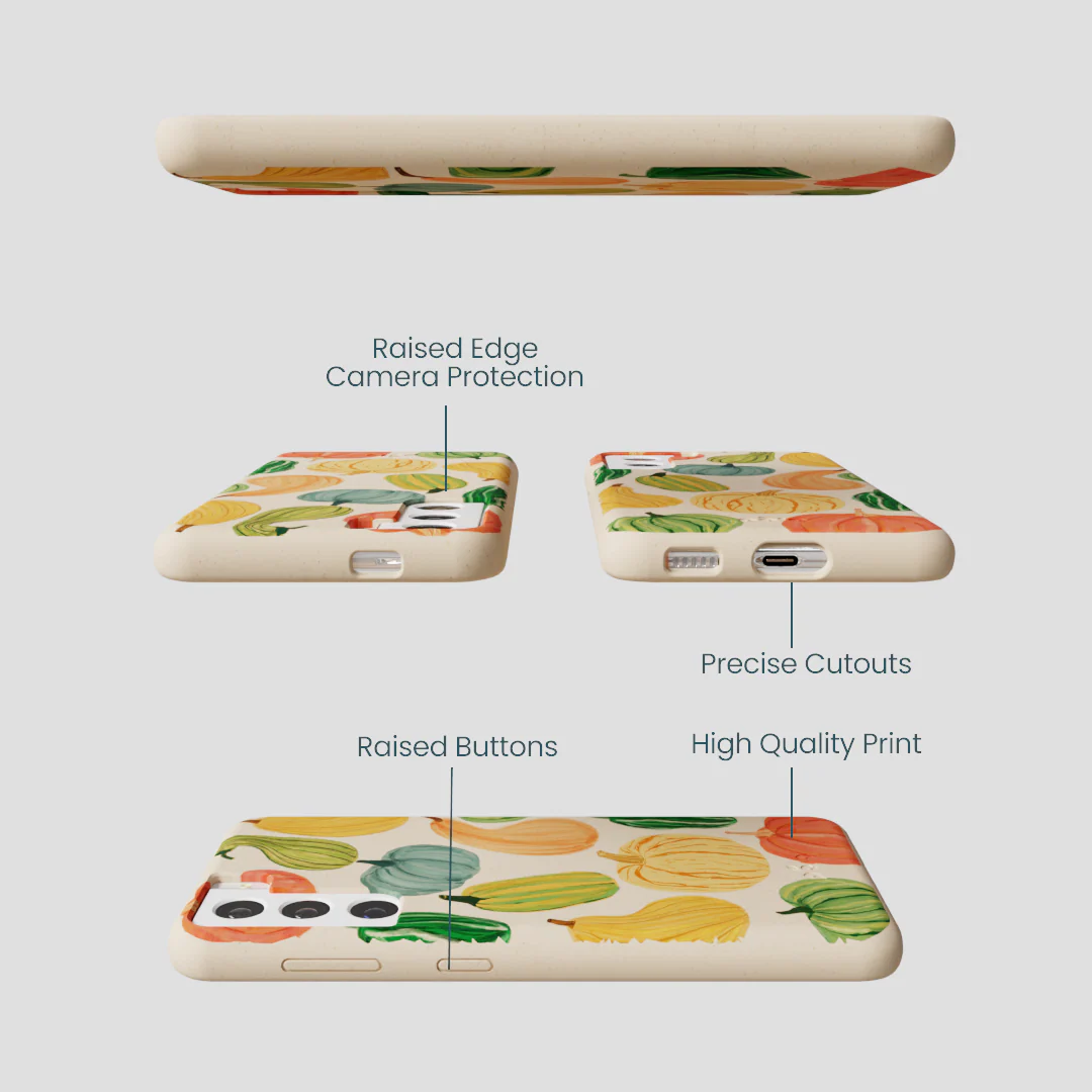 Seashell Autumn Garden Samsung Galaxy S21 Case - Image 3