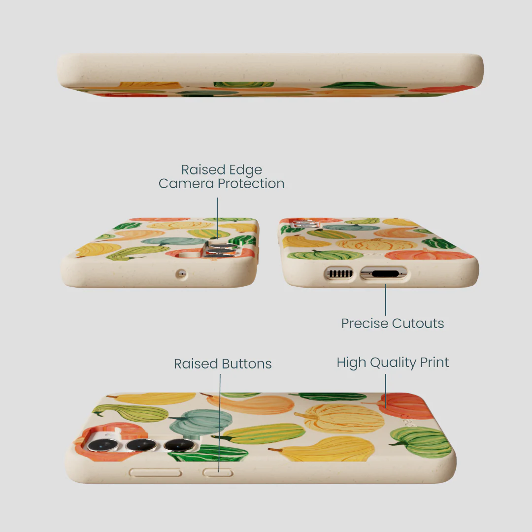 Seashell Autumn Garden Samsung Galaxy S23+(Plus) Case - Image 3