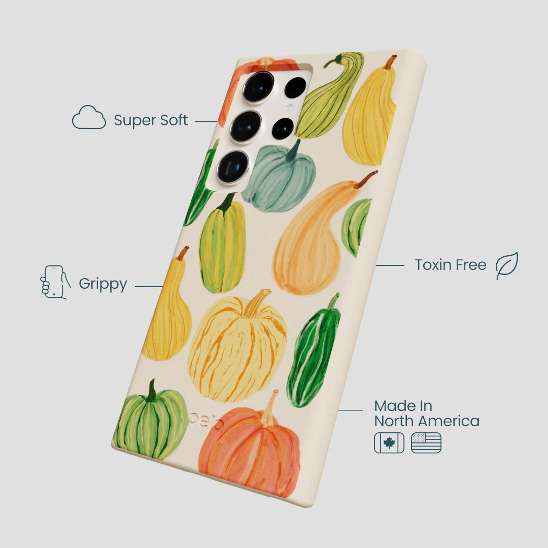 Seashell Autumn Garden Samsung Galaxy S24 Ultra Case - Image 4