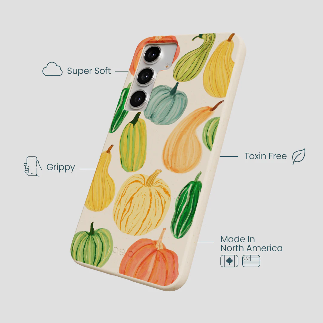 Seashell Autumn Garden Samsung Galaxy S25+(Plus) Case - Image 4