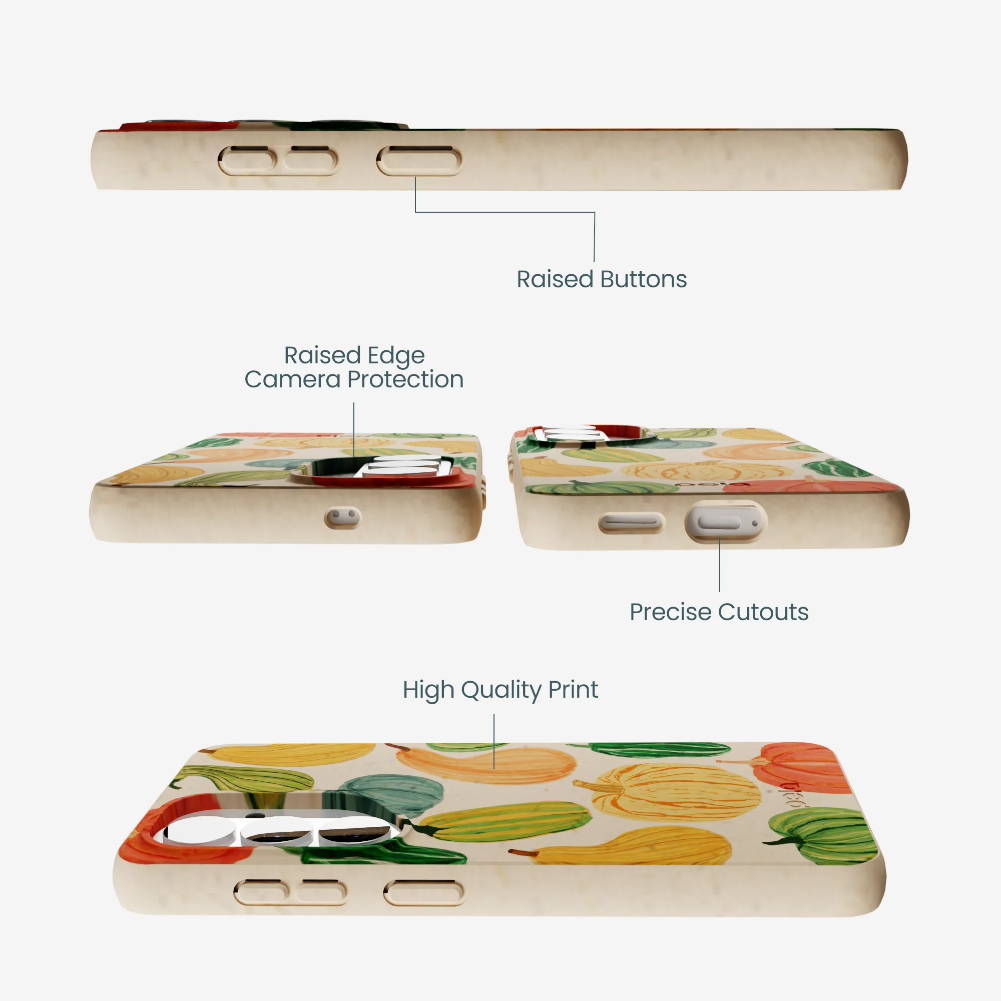 Seashell Autumn Garden Samsung Galaxy S26 Case - Image 3