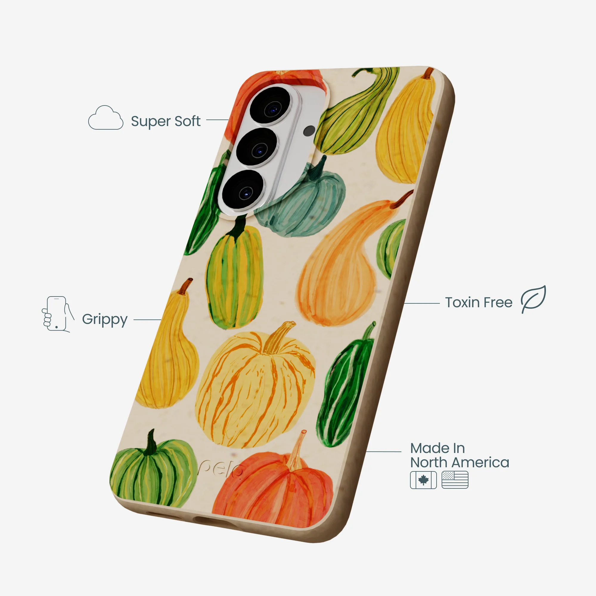 Seashell Autumn Garden Samsung Galaxy S26 Case - Image 4