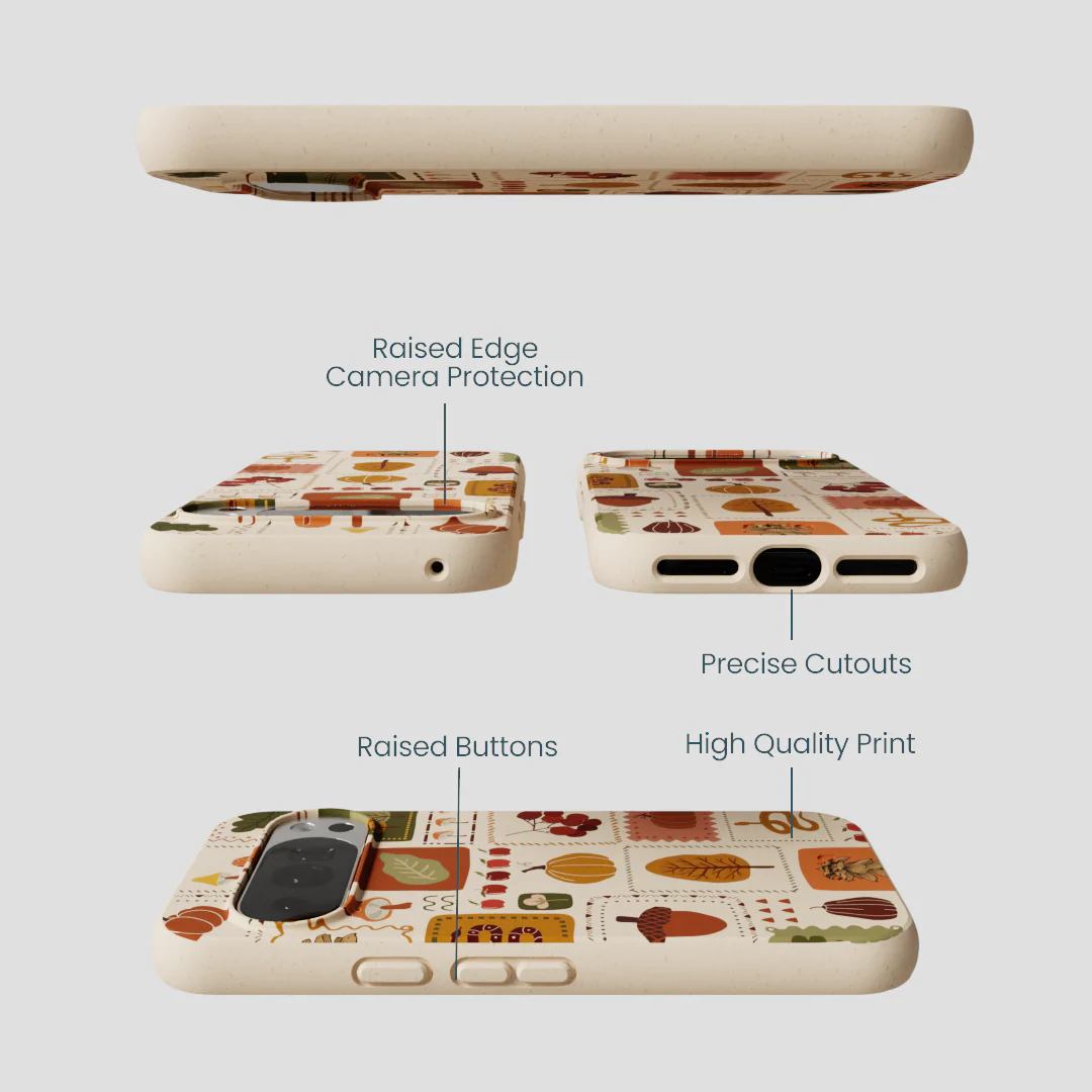 Seashell Autumn Patch Google Pixel 10/10 Pro Case - Image 3
