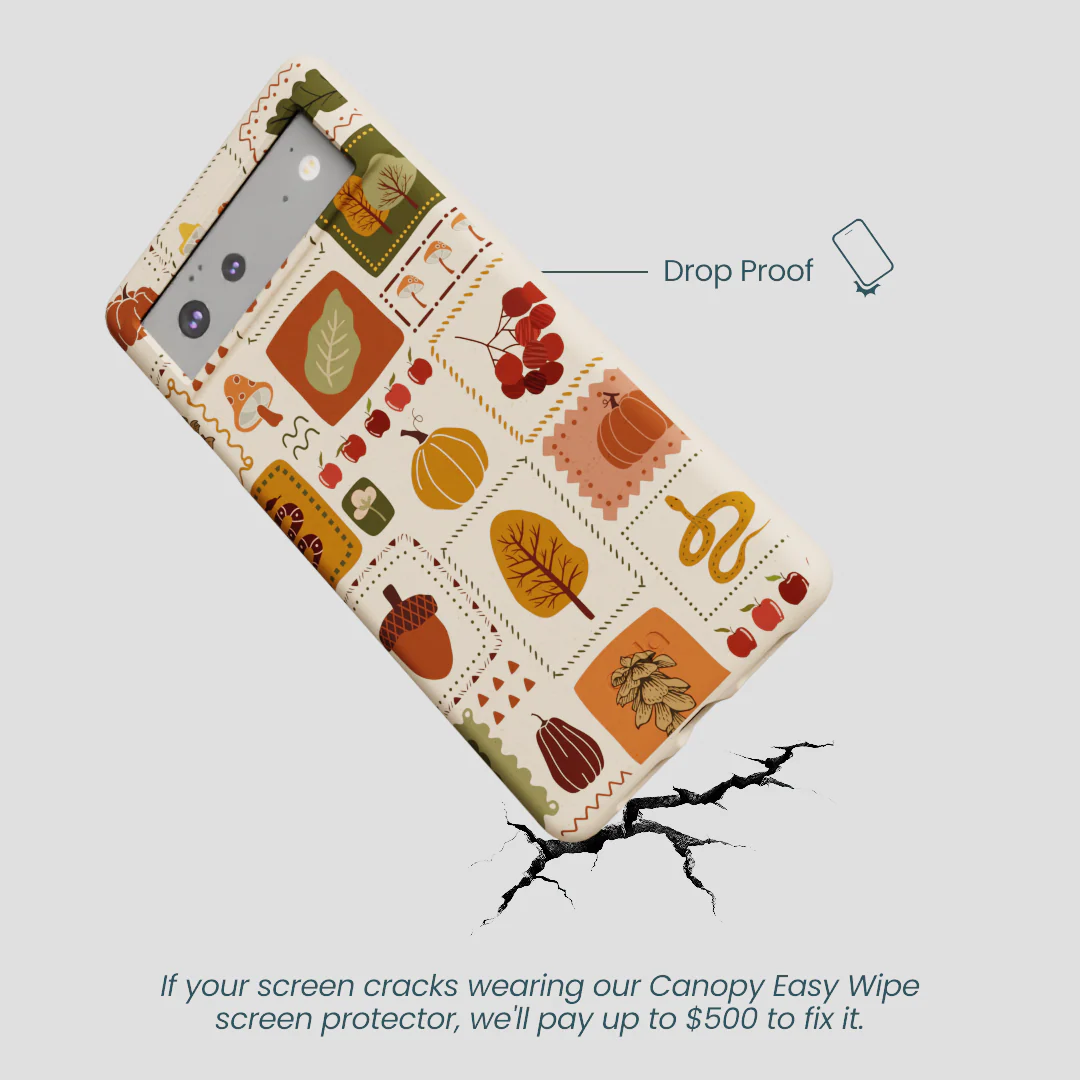 Seashell Autumn Patch Google Pixel 6a Case - Image 5