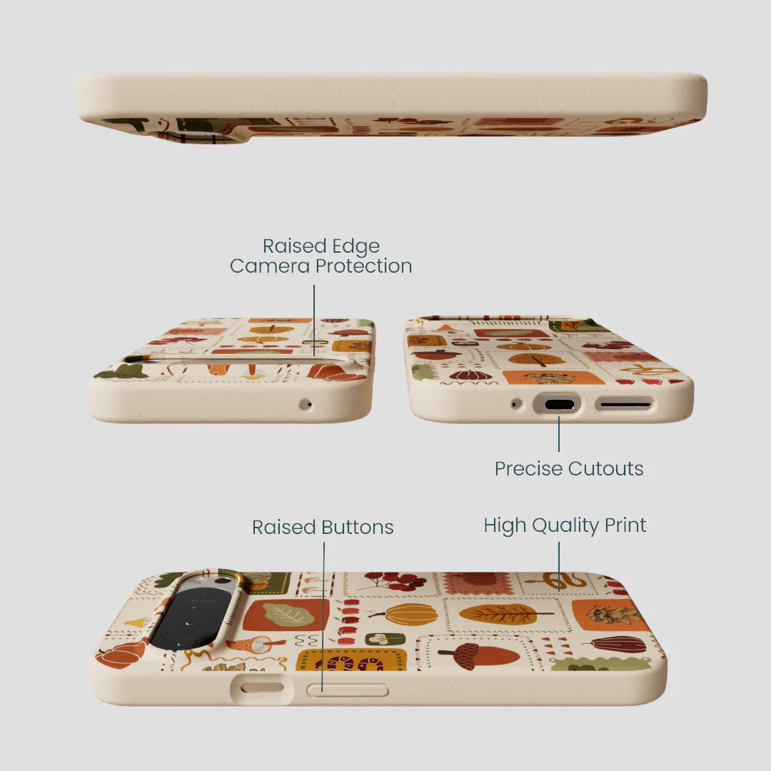 Seashell Autumn Patch Google Pixel 9 Pro XL Case - Image 3
