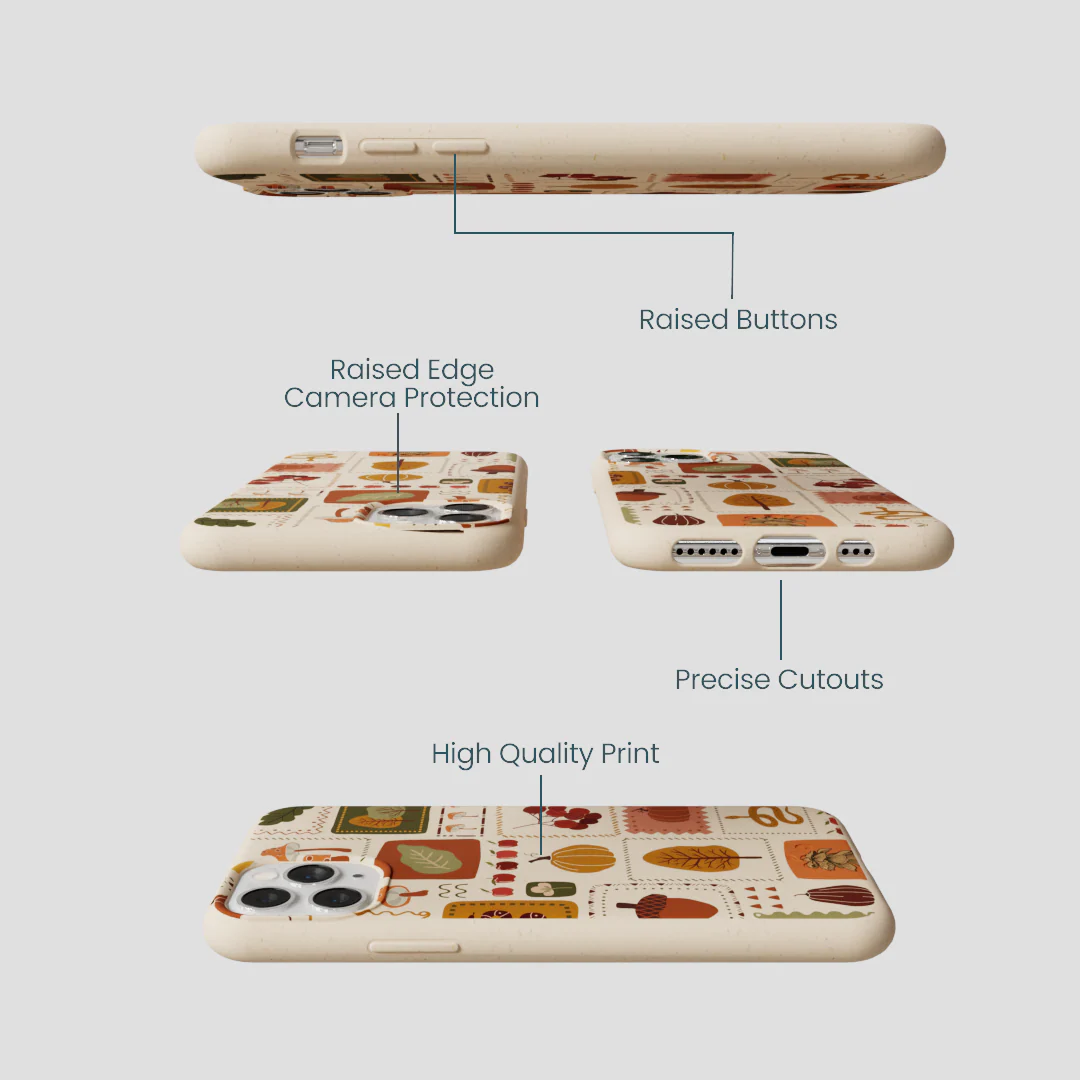 Seashell Autumn Patch iPhone 11 Pro Case - Image 3