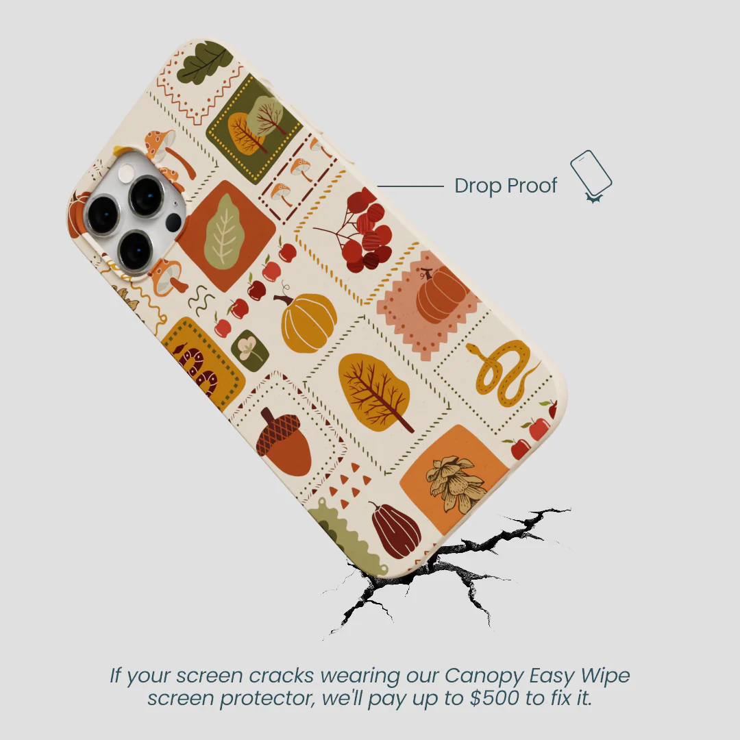 Seashell Autumn Patch iPhone 12 Pro Max Case - Image 5