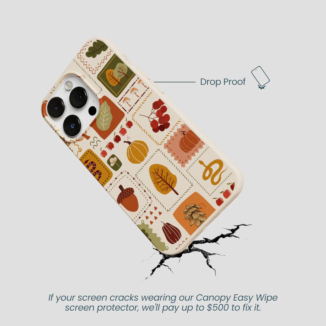 Seashell Autumn Patch iPhone 13 Pro Case - Image 5