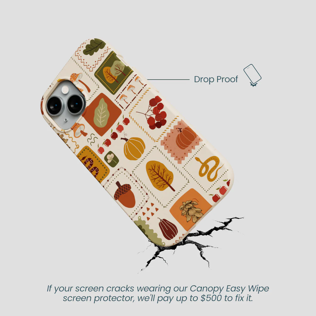 Seashell Autumn Patch iPhone 14 Case - Image 5