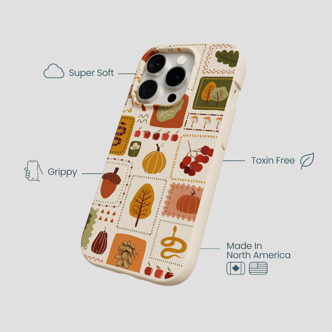 Seashell Autumn Patch iPhone 14 Pro Case - Image 4