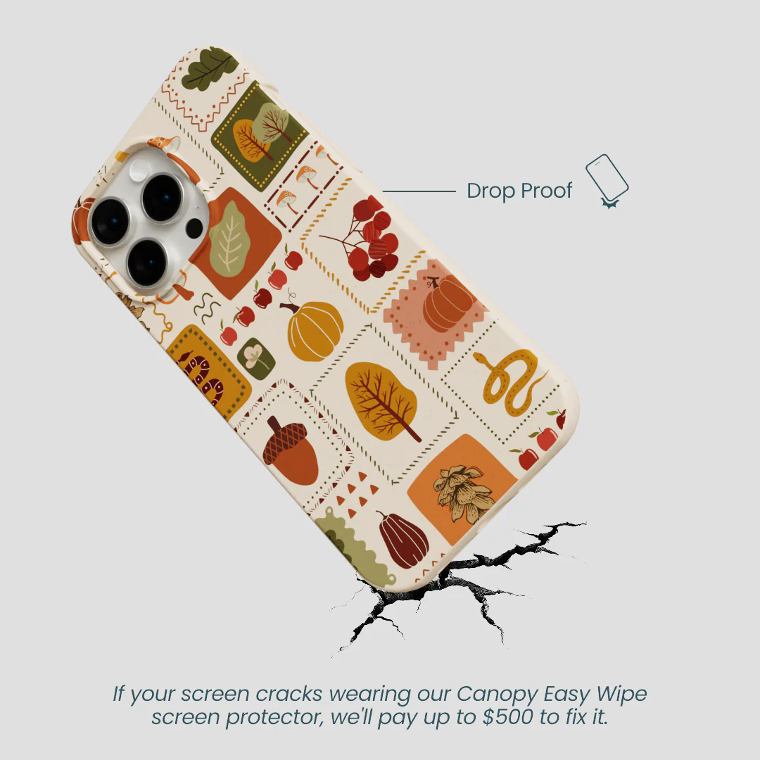 Seashell Autumn Patch iPhone 14 Pro Max Case - Image 5