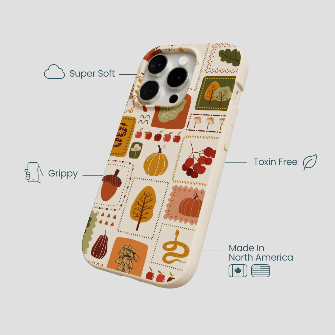 Seashell Autumn Patch iPhone 15 Pro Case - Image 4