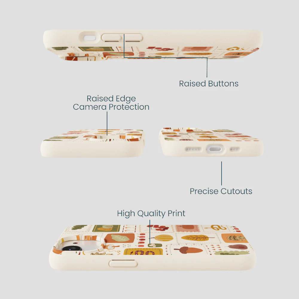 Seashell Autumn Patch iPhone 16e/17e Case - Image 3