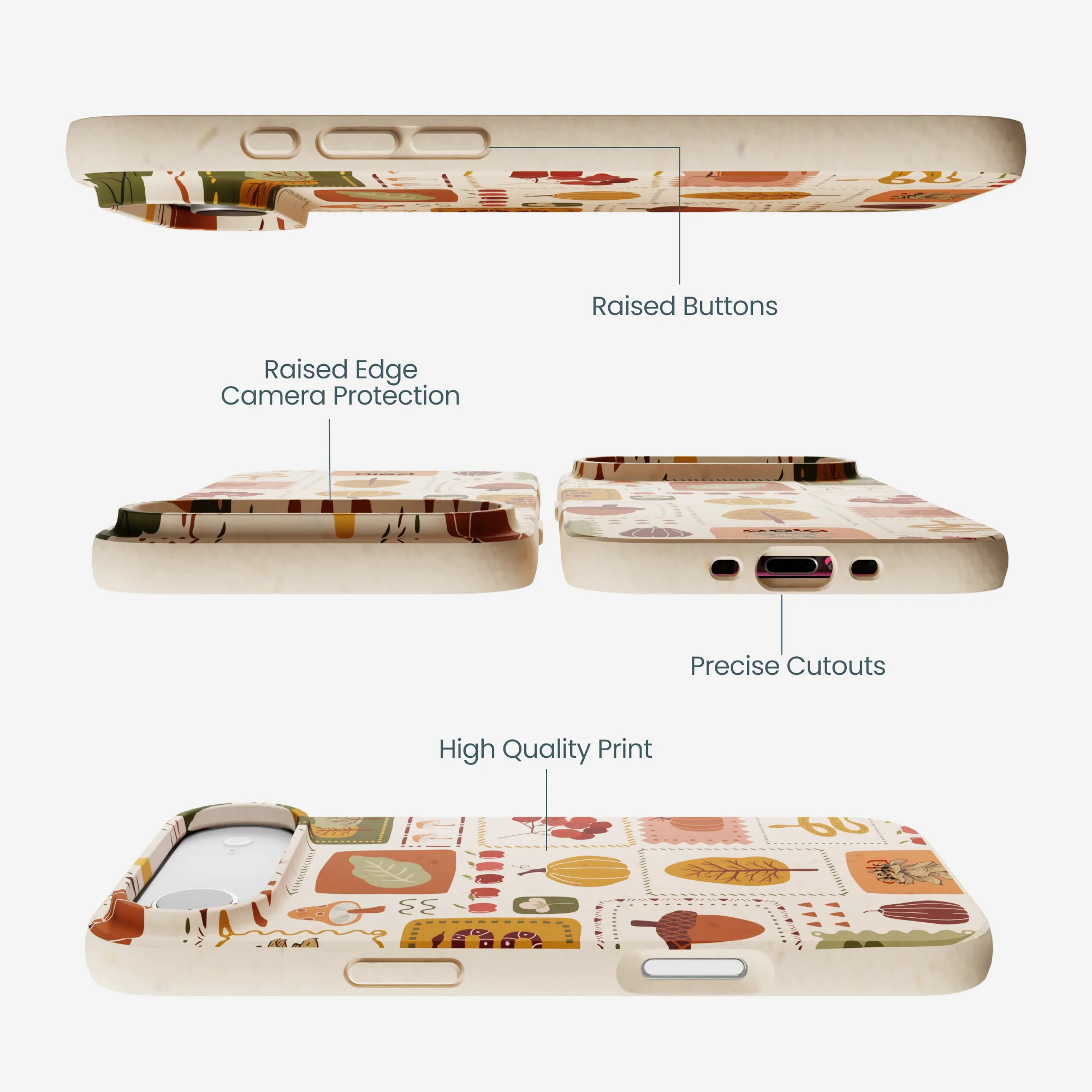 Seashell Autumn Patch iPhone Air Case - Image 3
