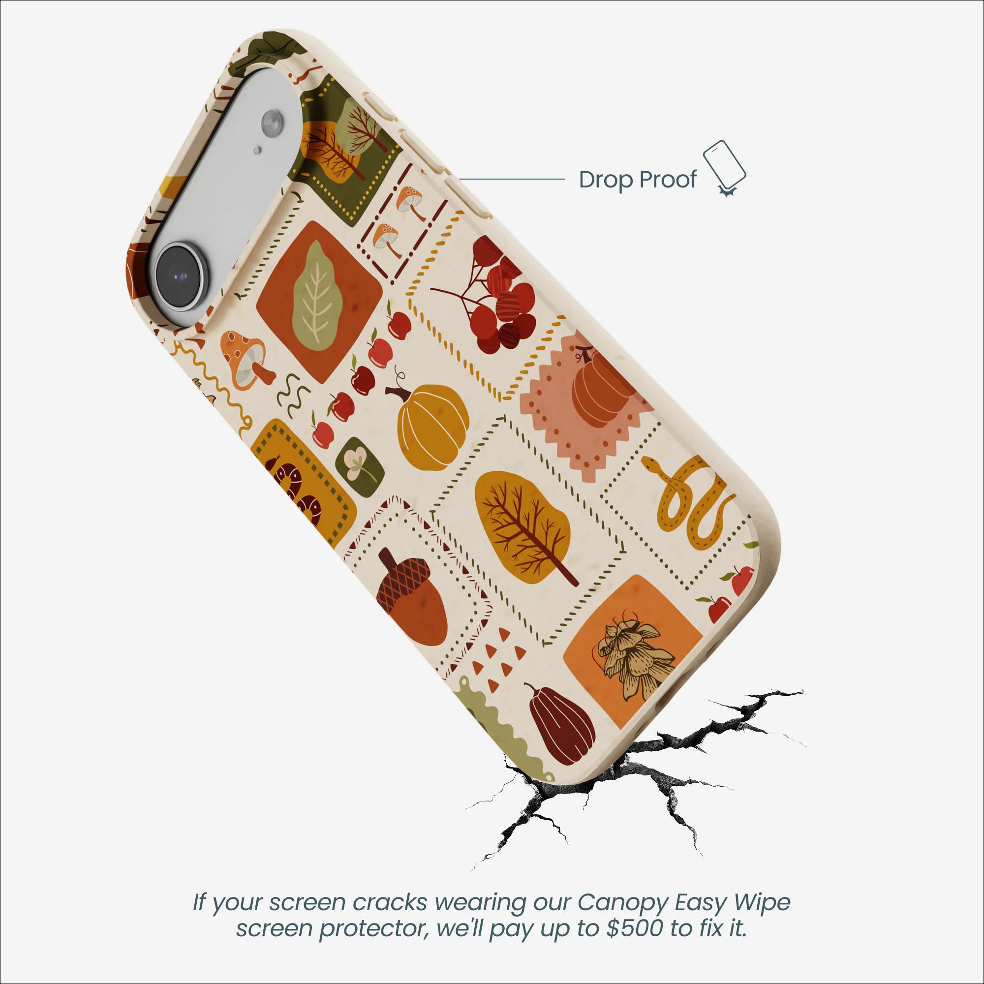 Seashell Autumn Patch iPhone Air Case - Image 5